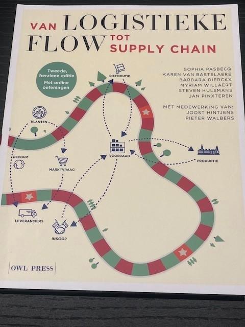 studieboek logistieke flow tot supply chain, Boeken, Studieboeken en Cursussen, Zo goed als nieuw, Hogeschool, Ophalen of Verzenden