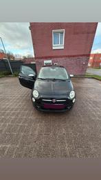fiat 500s, Auto's, Fiat, 4 zetels, Zwart, Leder en Stof, Zwart