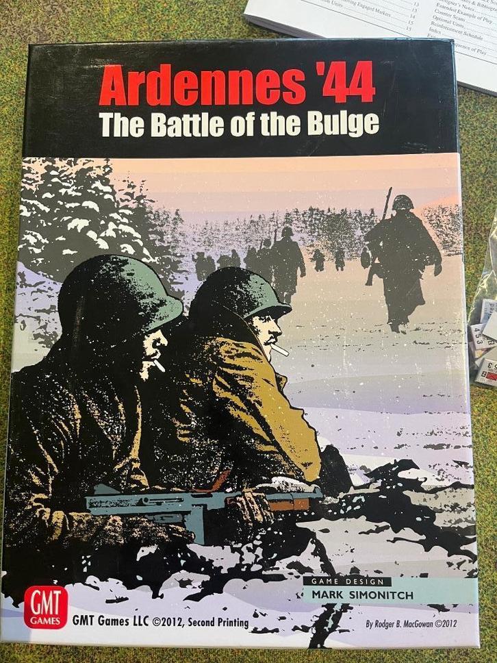 Ardennes ‘44 - 2nd Edition (GMT Games), Hobby en Vrije tijd, Wargaming, Zo goed als nieuw, Historisch, Ophalen