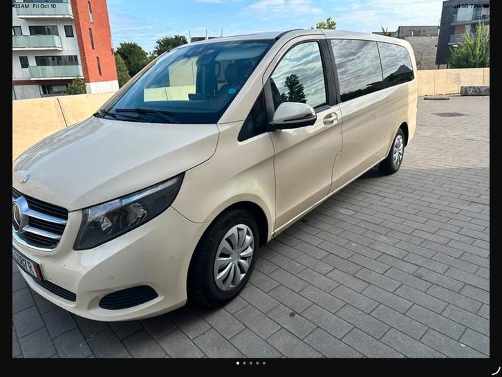 MB V-Klasse V 220 d | 8-Zitter | Leder | Airco 2 zonen, Auto's, Mercedes-Benz, Particulier, V-Klasse, Climate control, Diesel