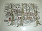 abdij van VLIERBEEK ets Colpin bij Bertha en Janneke Leuven, Antiek en Kunst, Kunst | Etsen en Gravures, Ophalen of Verzenden