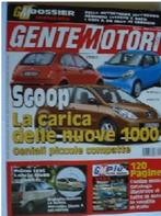 Gente Motori 08/04 Hyundai Coupé/Porsche/Dacia/BMW 120d, Livres, Autos | Brochures & Magazines, Général, Utilisé, Envoi