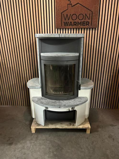24291 Speksteenkachel Hark 8kw🔥, Huis en Inrichting, Kachels, Gebruikt, Vrijstaand, Houtkachel, Hout, Ophalen