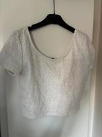 T-shirt blanc, Comme neuf, Manches courtes, Taille 36 (S), Divided