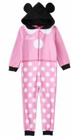 Minnie Mouse Onesie Fleece Disney - Maat 92, Kinderen en Baby's, Kinderkleding | Maat 92, Disney, Nacht- of Onderkleding, Meisje