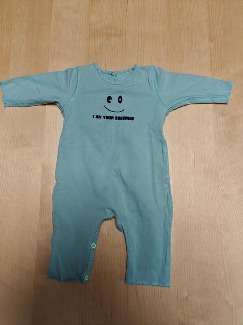 Groen kruippakje maat 62, Kinderen en Baby's, Babykleding | Maat 62, Gebruikt, Jongetje of Meisje, Pakje, Ophalen of Verzenden