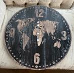 Grote wandklok, diameter 60 centimer., Ophalen, Zo goed als nieuw, Analoog, Wandklok