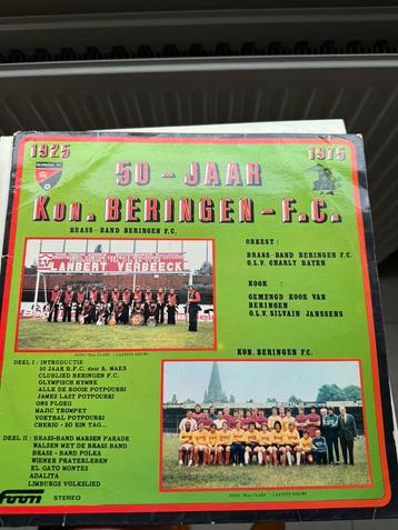 Elpee LP Vinyl 50 jaar Koninklijke Beringen FC - buitenkans beschikbaar voor biedingen