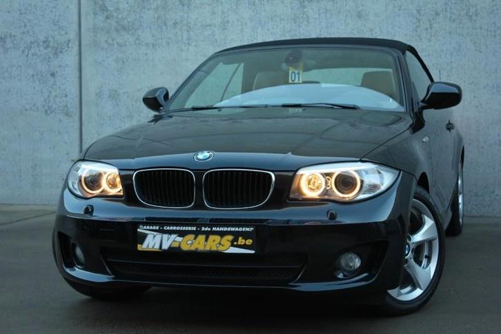 BMW 118i Cabrio, Auto's, BMW, Bedrijf, Te koop, 1 Reeks, ABS, Adaptieve lichten, Airbags, Airconditioning, Bluetooth, Boordcomputer