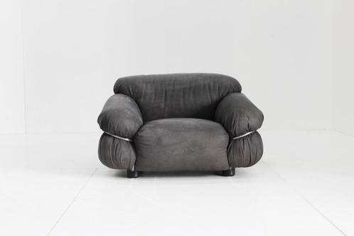 Sesann design fauteuil van Gianfranco Fratinni voor Cassina, Antiquités & Art, Antiquités | Meubles | Chaises & Canapés, Enlèvement ou Envoi