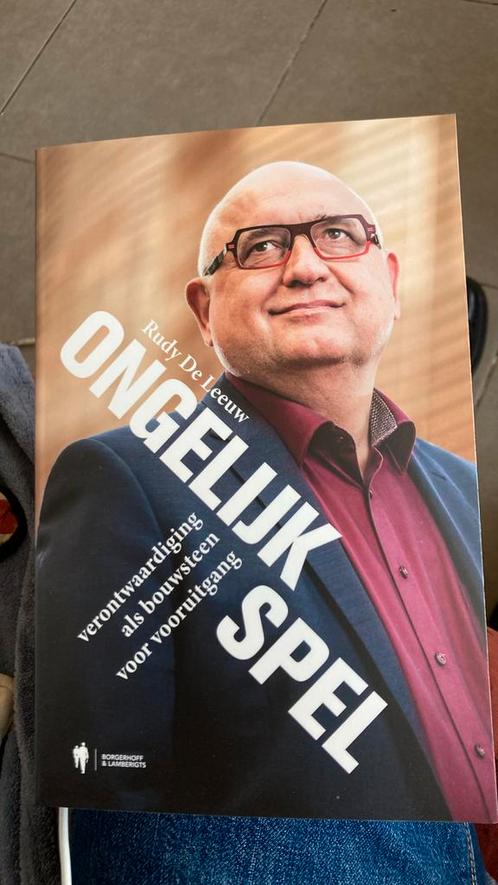 Rudi De Leeuw - Ongelijk spel - ABVV, Boeken, Politiek en Maatschappij, Nieuw, Ophalen of Verzenden