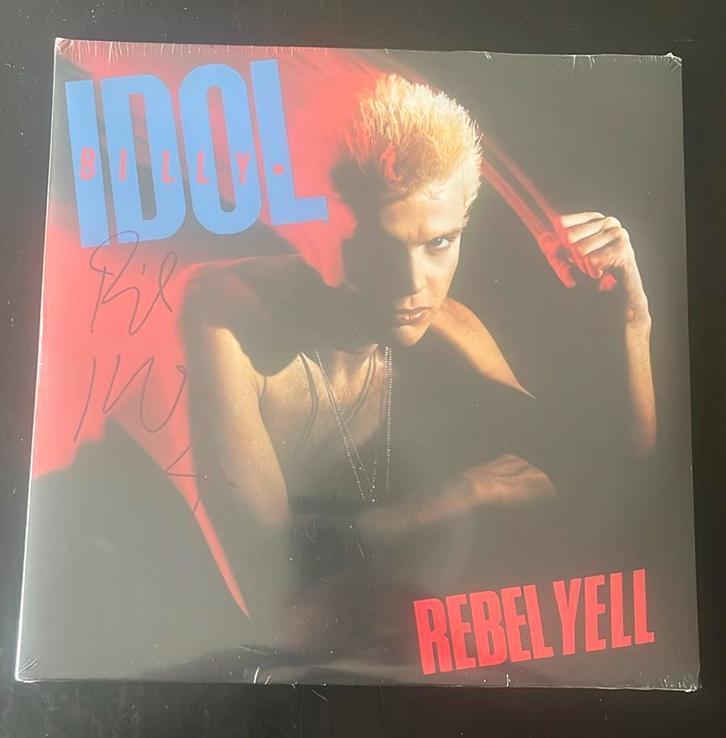 Billy Idol - Rebel Yell - 40th anniversary - GESIGNEERD, Cd's en Dvd's, Vinyl | Rock, Nieuw in verpakking, Ophalen of Verzenden