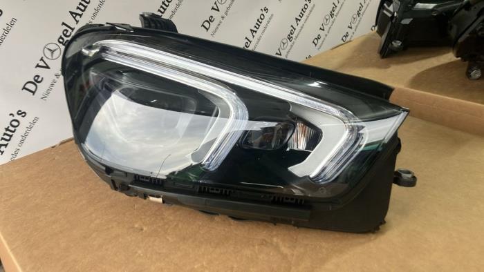 Koplamp rechts van een Mercedes GLE, Auto-onderdelen, Verlichting, Mercedes-Benz, Gebruikt, 3 maanden garantie, Ophalen of Verzenden