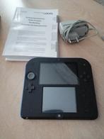 Nintendo 2DS noir et bleu, Games en Spelcomputers, Spelcomputers | Nintendo 2DS en 3DS, Ophalen of Verzenden, Zo goed als nieuw