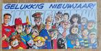 Dirk Stallaert gesigneerde nieuwjaarskaart Kitty Eddy Wally, Verzamelen, Ophalen of Verzenden, Overige figuren, Zo goed als nieuw