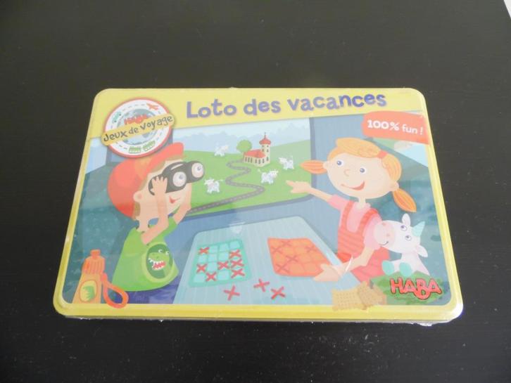 HABA HOLIDAY LOTO NINE IN BLISTERVERPAKKING, Kinderen en Baby's, Speelgoed | Educatief en Creatief, Nieuw, Verzenden