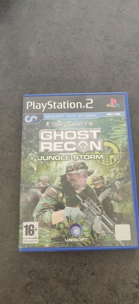 Tom Clancy's Ghost Recon: Jungle Storm ps2, Games en Spelcomputers, Games | Sony PlayStation 2, Gebruikt, Shooter, Ophalen of Verzenden
