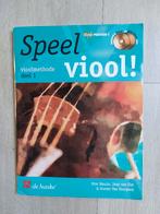 Vioolboek speel viool 1, Boeken, Muziek, Ophalen of Verzenden, Gelezen, Instrument