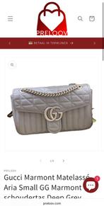 Gucci Tas Handtas Gucci Marmont Matelasse Aria Small GG, Handtassen en Accessoires, Tassen | Damestassen, Ophalen of Verzenden