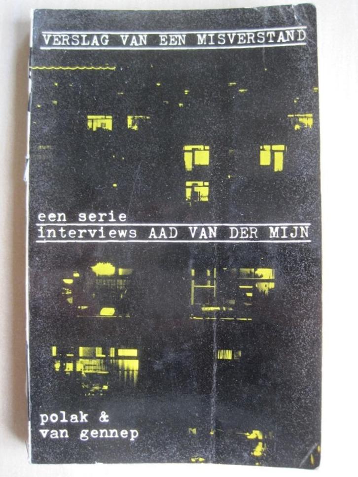 197 - Verslag van een misverstand - Aad van der Mijn, Boeken, Romans, Zo goed als nieuw, Nederland, Verzenden