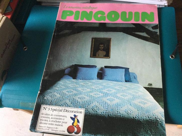 „DMC”: HAKEN - BORDUREN - „PINGUÏN”: BREIGOED - HAKEN, Antiek en Kunst, Antiek | Boeken en Manuscripten, Ophalen of Verzenden