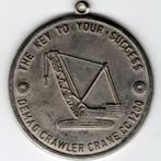 DEMAG : Medaille Crawler Crane CC 1200 Ref 16550 Zeldzaam, Ophalen of Verzenden, Overige materialen