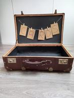 Oude reiskoffer voor kaartjes, Hobby en Vrije tijd, Feestartikelen, Ophalen, Zo goed als nieuw