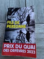 Fils de personne - Jean-François Pasque, Boeken, Ophalen of Verzenden, Gelezen