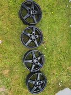 Velgen Alutec Black in perfecte staat., Ophalen, Winterbanden, Velg(en)