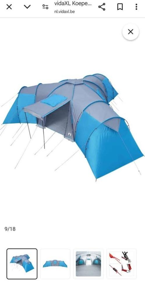 Koepeltent, Caravans en Kamperen, Tenten, meer dan 6, Nieuw, Ophalen