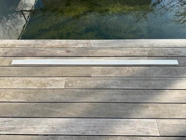 Gordijnrail voor 2 schuifpanelen met bijpassende gordijnen, Huis en Inrichting, Stoffering | Gordijnen en Lamellen, Gebruikt, 150 tot 200 cm