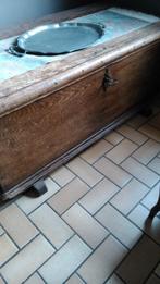 beau coffre ancien en chêne du 19ieme un peu a restaurer, Maison & Meubles, Accessoires pour la Maison | Coffres, 100 à 150 cm