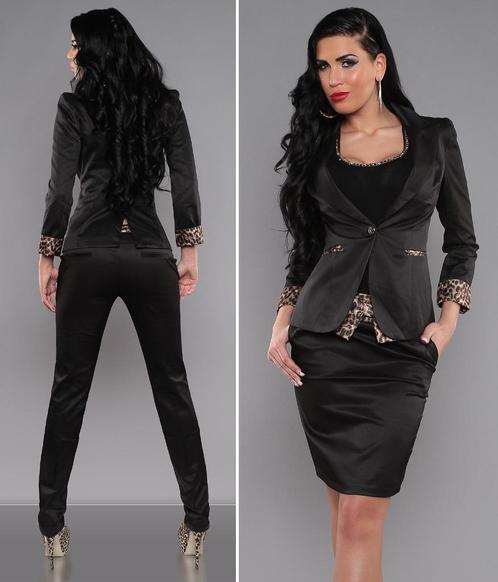 Dames Business Blazer Zwart, Kleding | Dames, Truien en Vesten, Nieuw, Maat 38/40 (M), Zwart, Ophalen of Verzenden