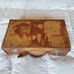 lederen valies, Gebruikt, Leer, 35 tot 45 cm, Ophalen