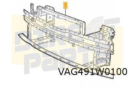 Volkswagen ID.3 (9/20-9/23) voorbumperdrager Origineel! 10A8, Auto-onderdelen, Carrosserie, Bumper, Volkswagen, Voor, Nieuw, Verzenden