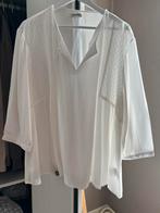 Jolie blouse chic avec broderie Damart tendance neuve T52, Taille 46/48 (XL) ou plus grande, Neuf