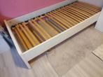 Wit bedframe, Huis en Inrichting, Ophalen, Gebruikt, Wit