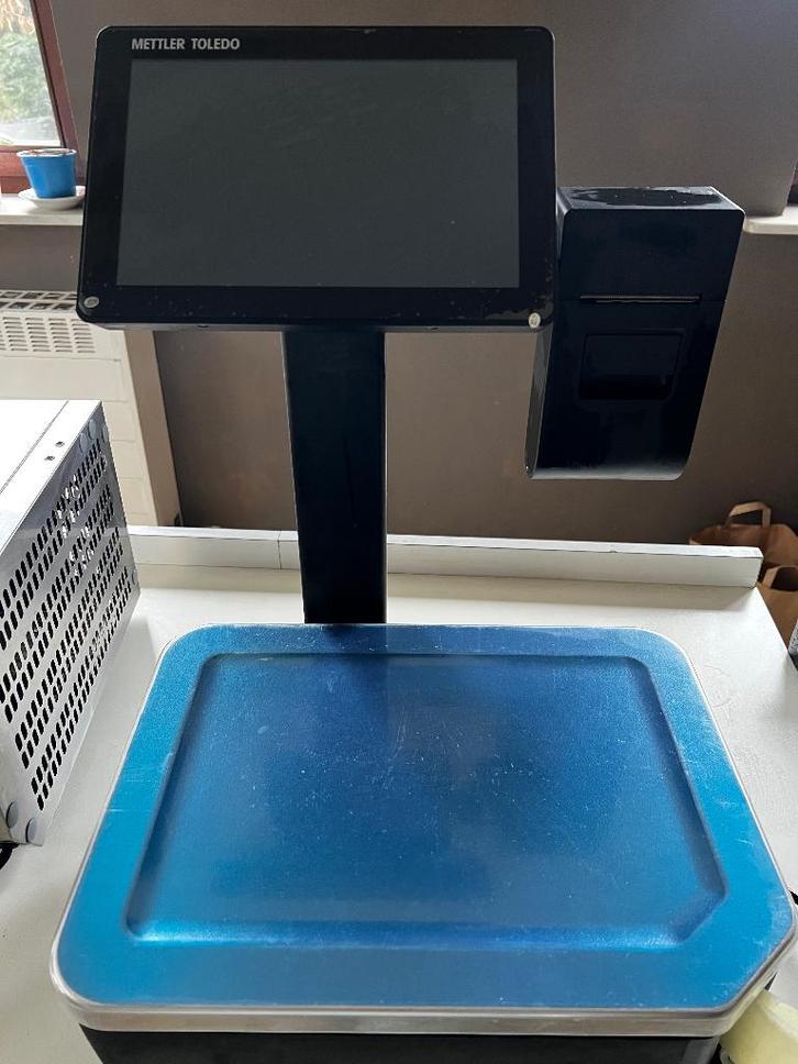 Kassa weegschaal, Zakelijke goederen, Horeca | Meubilair en Inrichting, Hotelinrichting, Gebruikt, Ophalen