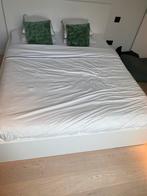 Ikea MALM bedframe - zo goed als nieuw, Huis en Inrichting, Slaapkamer | Bedden, Ophalen, Zo goed als nieuw, Wit