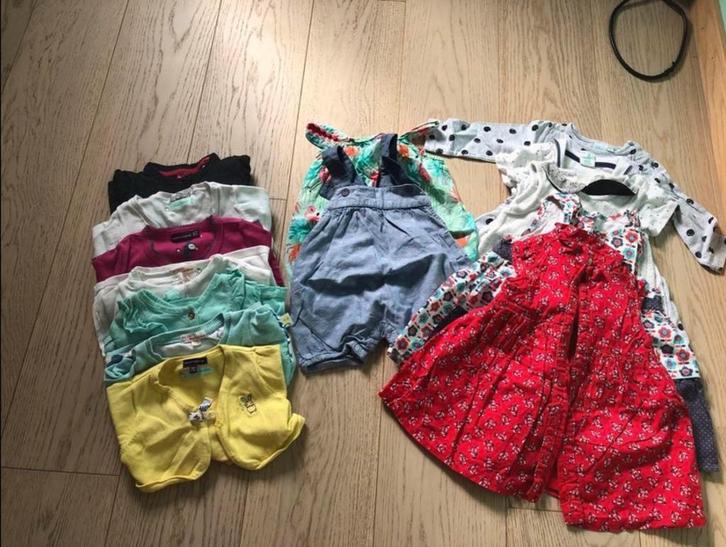 Lot vêtements fille 9 mois printemps été automne, Enfants & Bébés, Vêtements de bébé | Packs de vêtements pour bébés, Utilisé