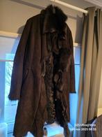 Winter jas lederen skin, Kleding | Dames, Bruin, Maat 46/48 (XL) of groter, Zo goed als nieuw, Ophalen