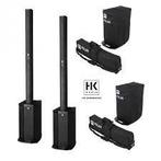 Hk polar 12 actieve zuil geluidset., Ophalen of Verzenden, Subwoofer