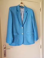 Linnen blazer. Lindex., Kostuum of Pak, Blauw, Nieuw, Lindex