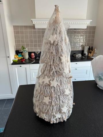 Witte kerstboom , 70 cm met lichtjes beschikbaar voor biedingen