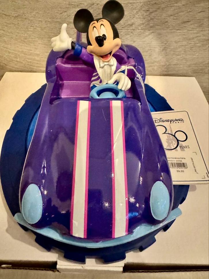 Figurine de collection Autopia 30 ème anniversaire, Collections, Disney, Neuf, Mickey Mouse, Enlèvement ou Envoi