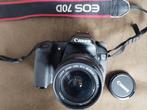 Canon Eos 70D met Canon Efs 18-55mm  lens, canon fototas, Audio, Tv en Foto, Fotocamera's Digitaal, Ophalen of Verzenden, Zo goed als nieuw