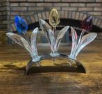 Drie kristallen tulpen van Swarovski, Verzamelen, Swarovski, Ophalen of Verzenden, Zo goed als nieuw, Figuurtje