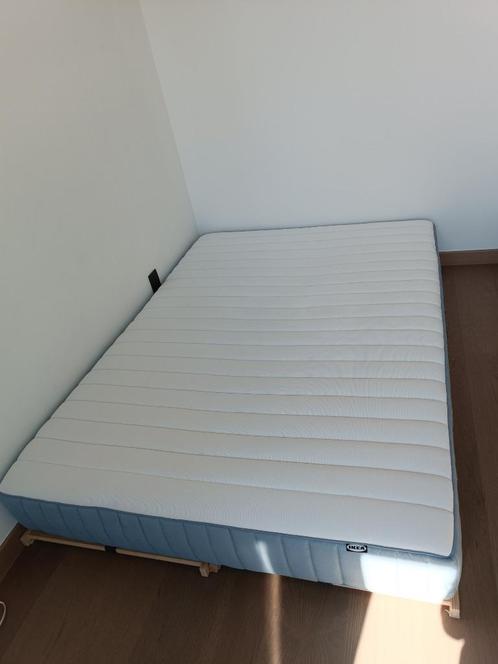 URGENT - Matelas Ikea + sommier à lattes, Maison & Meubles, Chambre à coucher | Matelas & Sommiers, Comme neuf, Matelas, 140 cm