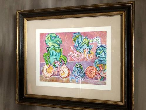 schilderij, Antiek en Kunst, Kunst | Tekeningen en Fotografie, Ophalen of Verzenden
