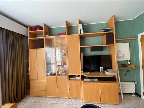 Armoire murale modulable HULSTA bois massif clair ( 2 ens. ), Huis en Inrichting, Kasten | Stellingkasten, Zo goed als nieuw, Ophalen